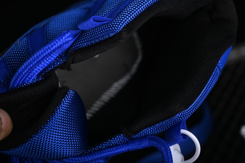 Nike Air Jordan 11 Retro High Top Basketball Shoes in Black and Blue - CT8012-400