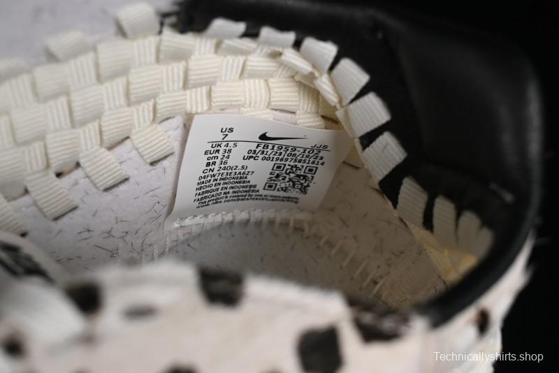 Nike Air Footscape Woven Asymmetrical Weave Slip-Resistant Low-Top Lifestyle Casual Shoes - FB1959-102