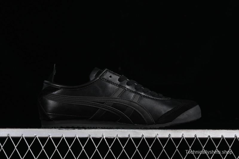 Onitsuka Tiger Mexico 66 Low-Top Leather Sneakers for Casual Running - TH4J2L-9090