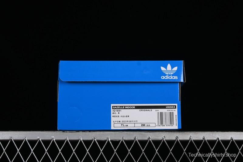 Adidas Originals Gazelle Indoor IG1891 Retro Casual Slip-Resistant Wear-Resistant Low-Top Sneakers - IG1891