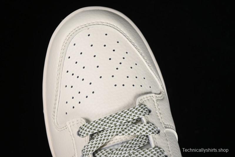 Nike SB Dunk Low Supreme Collaboration - Beige Anniversary High-End Custom Low-Top Casual Sneakers - XX2025-330