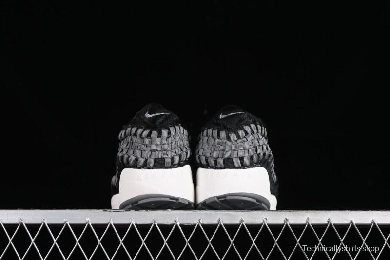 Nike Air Footscape Woven Asymmetrical Weave Slip-Resistant Low-Top Lifestyle Sneakers - FB1959-001