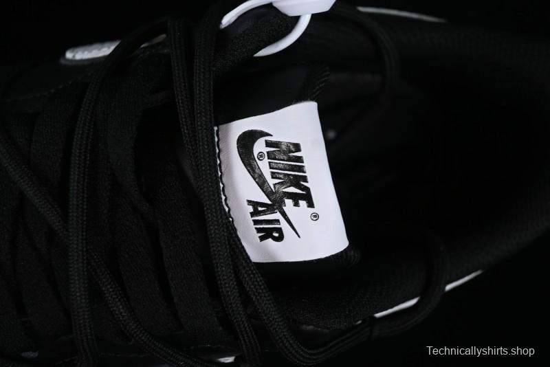 Nike Air Force 1 '07 Low Classic Lace-Up Casual Sneakers in Black & White - ZH0316-018