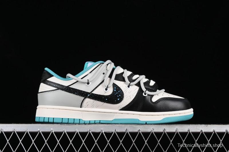 Nike Dunk Low Panda Prank Star Trek SB Strap Low-Top Casual Sneakers - DV0833-101