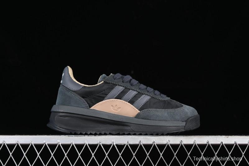 Adidas Originals SL 72 Retro Running Shoes with Nylon Upper and Rubber Outsole - IH5569