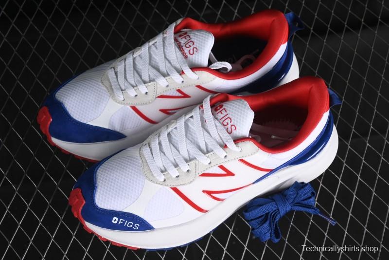 New Balance 3447 Series Retro Running Shoes with Textile and Leather Upper - U3447LA