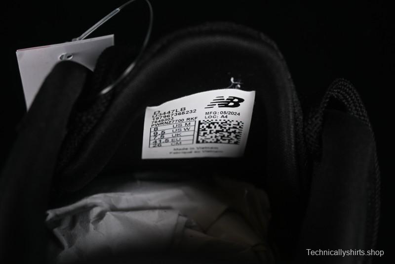 New Balance 3447 Series Textile Layer Leather Retro Casual Running Shoes - U3447LB