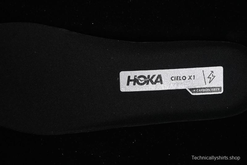 Hoka One One Cielo X1 Professional Racing Cushioned Anti-Slip Durable Training Running Shoes - 1147910 ABW
