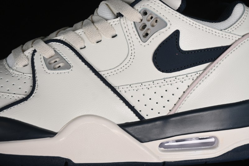 Nike Air Flight 89 Low Basketball Shoes with Air Cushion Technology - FQ8256-001