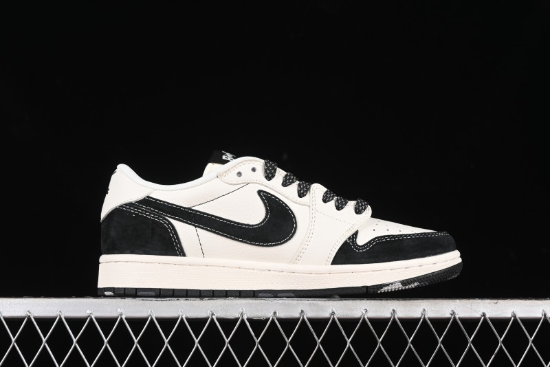 Nike Travis Scott x Fragment Design x Air Jordan 1 Low OG SP Sneakers - XY2688-106