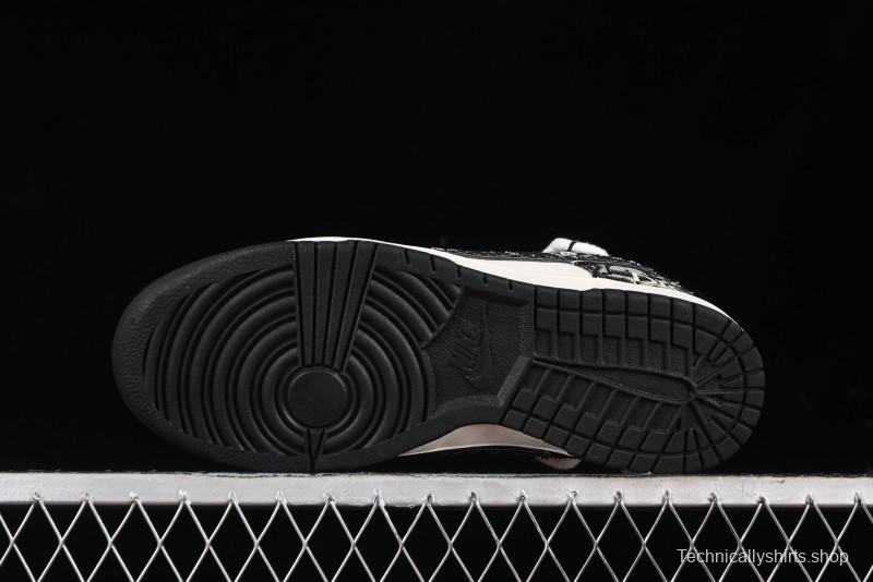 Nike SB Dunk Low Dior Collaboration Anniversary High-End Custom Low-Top Casual Sneakers - SJ2068-286