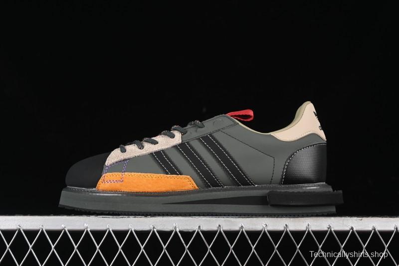 Adidas Originals Campus Mfx Reboot Low-Top Casual Shoes with Die-Cut Design and Anti-Slip Sole - GX1360