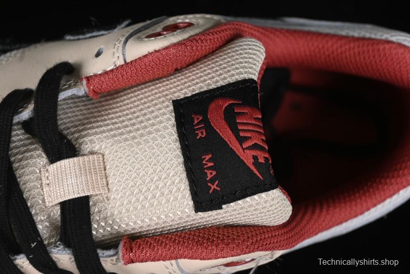 Nike Air Max 1 Retro Running Shoes with Half-Sole Air Cushion - FD5743-200