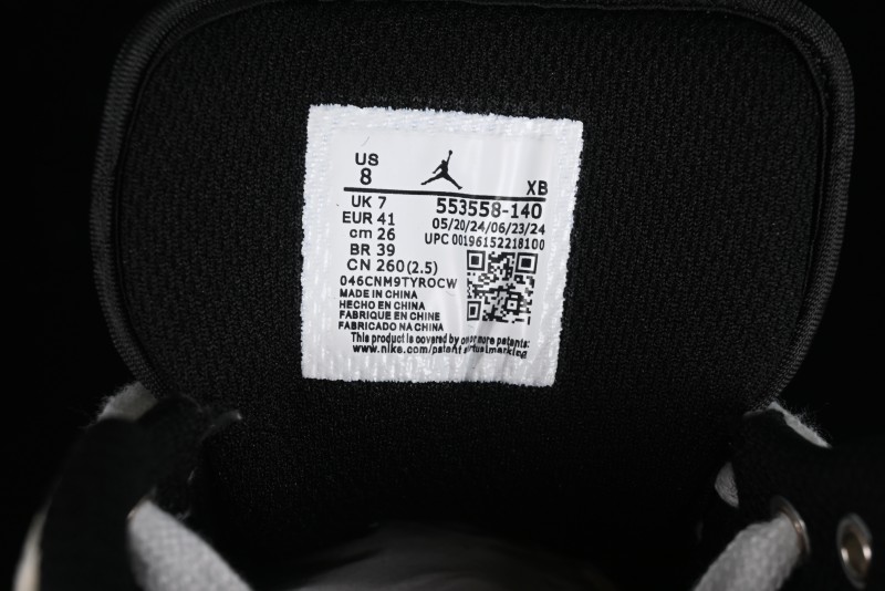 Nike Air Jordan 1 Low Retro Basketball Shoes Panda Mischief Pioneer Rider - 553560-140