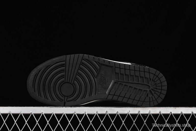 Nike Air Jordan 1 Low Retro Basketball Shoes Custom Starry Sky Design - SJ9950-012