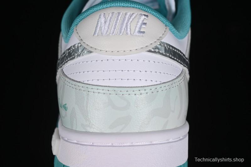 Nike Dunk Low Panda Prank Special Edition Heartbeat Email Mint SB Low Top Casual Skate Shoes - DV0833-102