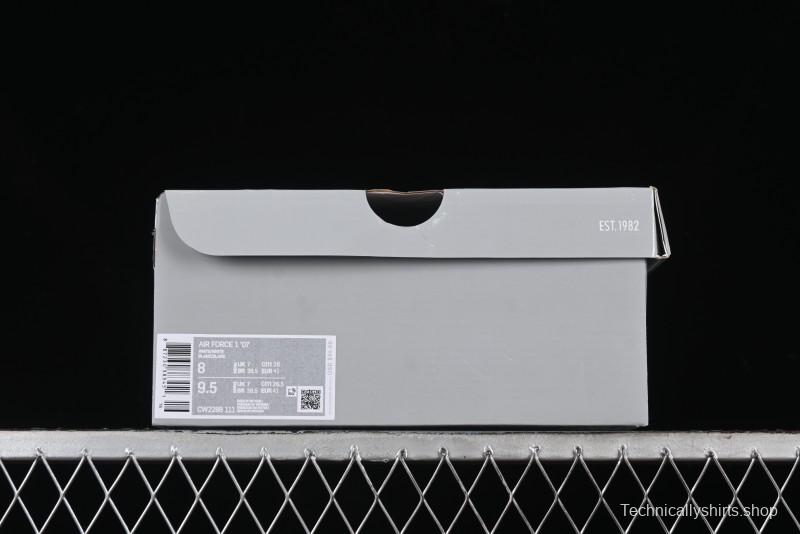 Nike Air Force 1 '07 Low Kaws Bear Collaboration Casual Sneakers - CW2288-111