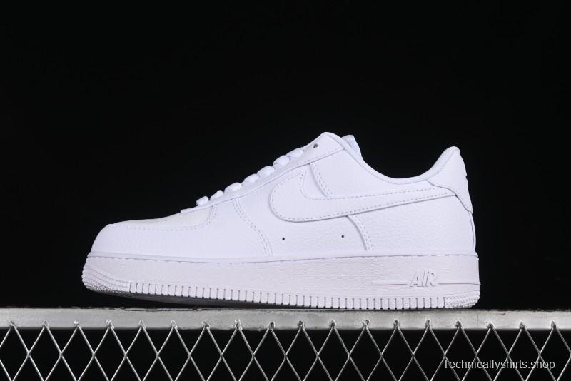 Nike Air Force 1 '07 Low Casual Sneakers with Full-Length Air Cushion - IB4025-100