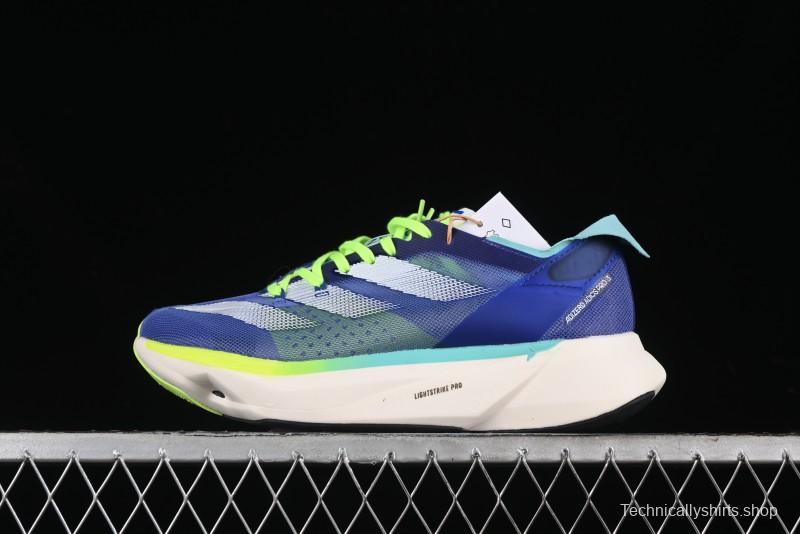Adidas Adizero Adios Breathable Low-Top Running Shoes - ID3635