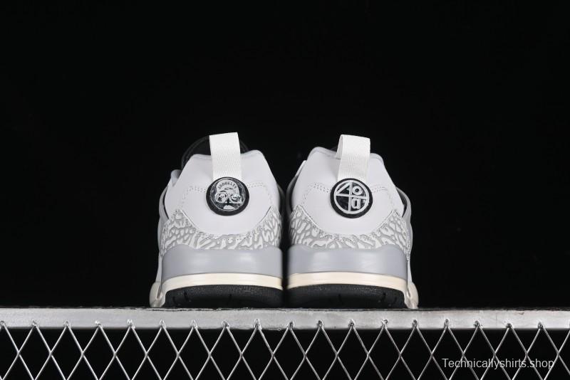 Nike Jordan Spizike Low AJ Hybrid Element All Black Crackle Color Casual Sneakers - HQ1191-011