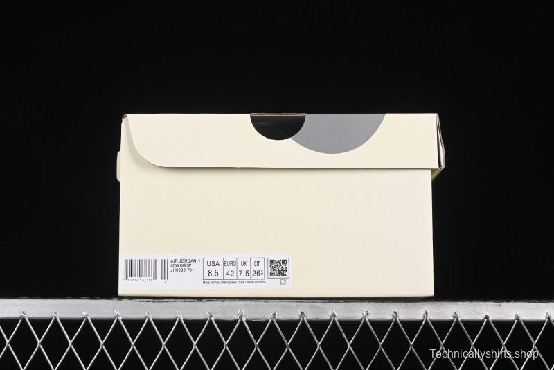 Nike Travis Scott x Fragment Design x Air Jordan 1 Low OG SP AJ1 Casual Sneakers - JH6088-701