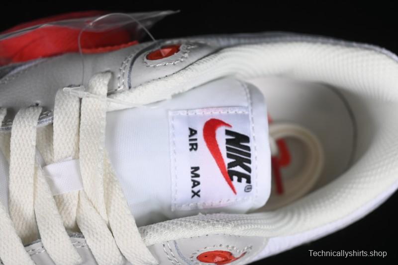 Nike Air Max 1 Retro Running Shoes with Half-Sole Air Cushion - HF7746-100