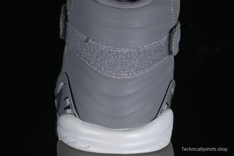 Nike Air Jordan 8 Retro "Cool Grey" Basketball Shoes - 305381-014