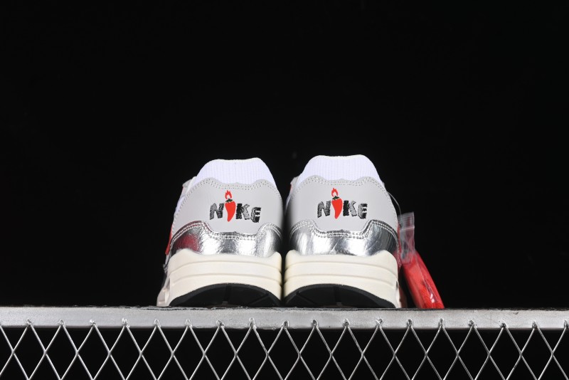 Nike Air Max 1 Retro Running Shoes with Half-Sole Air Cushion - HF7746-100