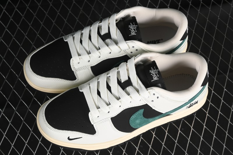 Nike SB Dunk Low Stussy Anniversary Custom Low-Top Casual Skate Shoes - XB3802-352