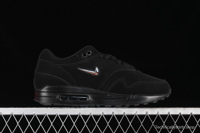 Nike Air Max 1 Retro Running Shoes with Half-Sole Air Cushion - AA0512-001
