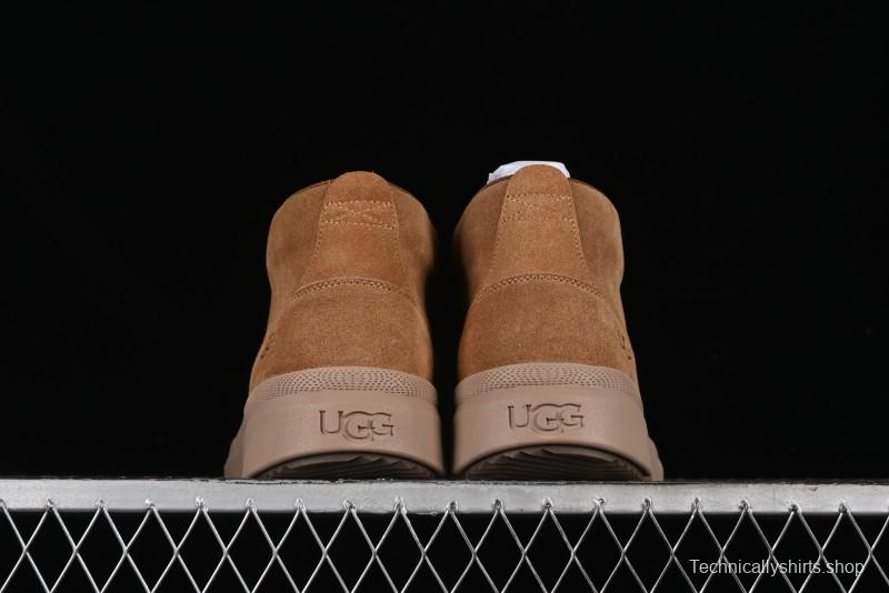 UGG Burleigh Chukka Comfortable Flat Lace-Up Round Toe Fashion Casual Boots - 1151773