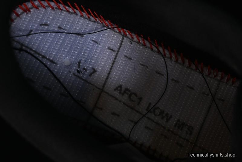 Nike Air Force 1 '07 Low LV Custom All Black Casual Sneakers - 315122-101