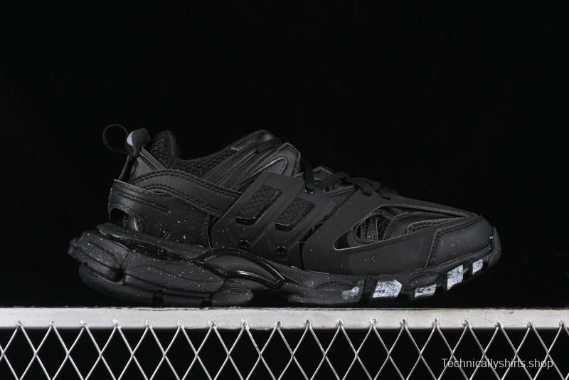 Balenciaga Track Sneaker with Transparent Heel Strap - WTRHW1090