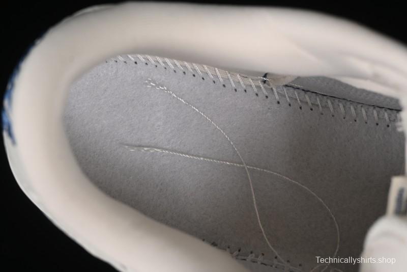 Nike SB Dunk Low LV Collaboration - Beige Blue Print Anniversary High-End Custom Low-Top Casual Skate Shoes - JH8310-954