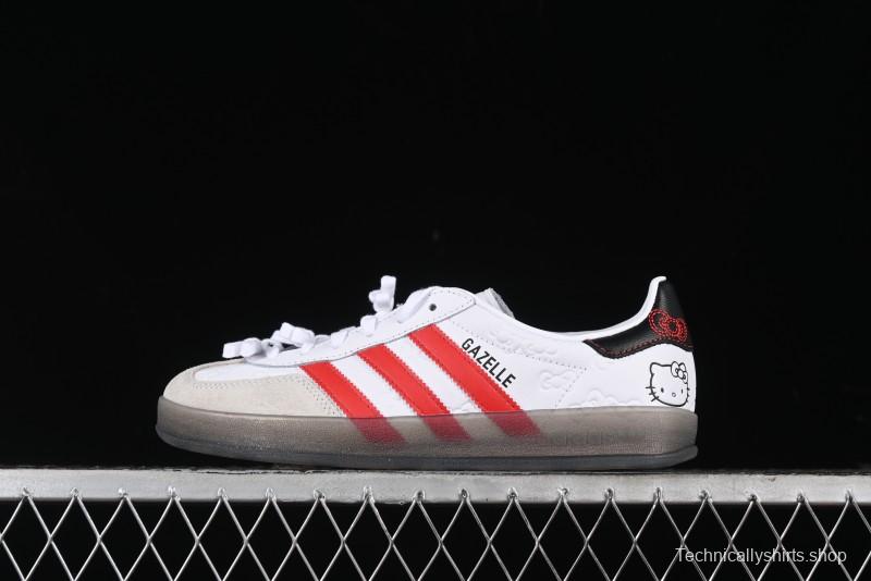 Adidas Originals Gazelle Indoor II Retro Casual Sneakers with Anti-Slip and Wear-Resistant Sole - II0013