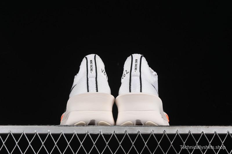 Nike Zoom VaporFly Next 3 Prototype Super Marathon Running Shoes with Dual Air Zoom and Full-Length Carbon Fiber Plate - FD8356-100