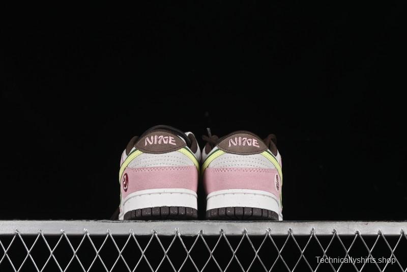 Nike Dunk Low 85 Double Swoosh Series Year of the Snake SB Low-Top Casual Skate Shoes - HV1799-161
