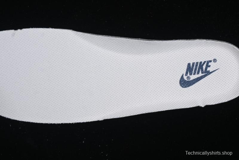 Nike Air Force 1 '07 Low Burberry Collaboration - Off White Navy Blue Patchwork Low Top Casual Sneakers BB8588-222