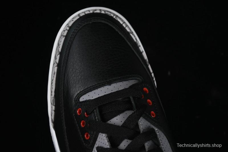 Nike Air Jordan 3 Retro "Black Cement" Basketball Shoes - DN3707-010