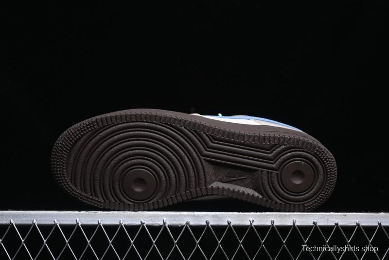 Nike Air Force 1 '07 Low Casual Sneakers with Full-Length Air Cushion - HQ3458-142