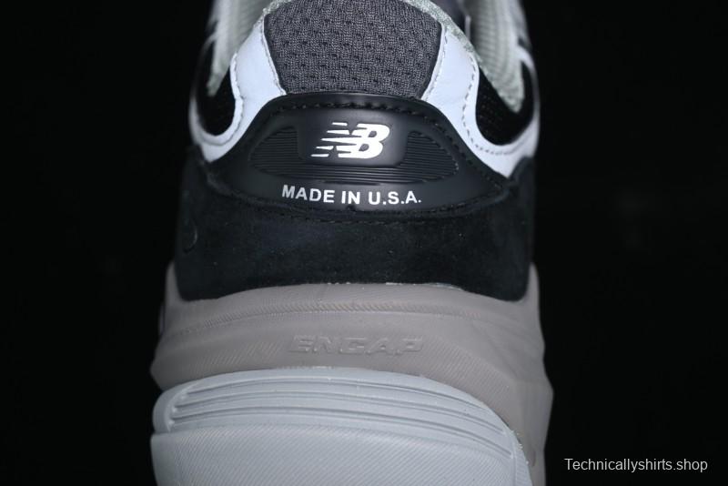 New Balance 990 Series High-End Made in USA Retro Casual Running Shoes - M990BK6