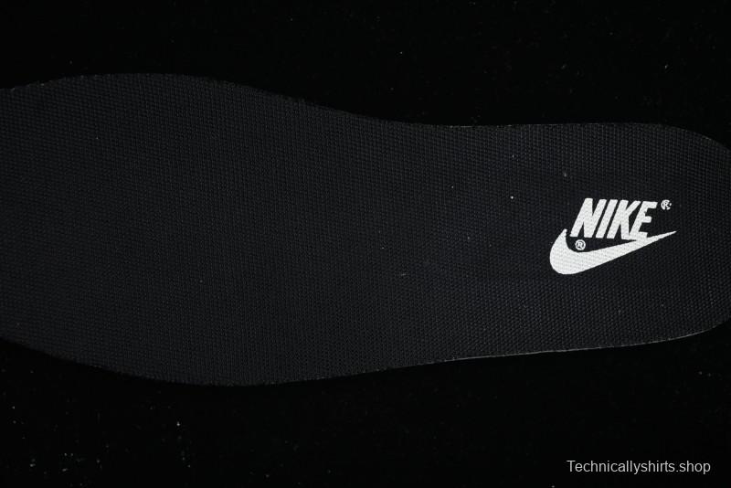 Nike SB Dunk Low Supreme Collaboration - Black Stitch Mini Swoosh Custom Low-Top Casual Skate Shoes - XX3186-302