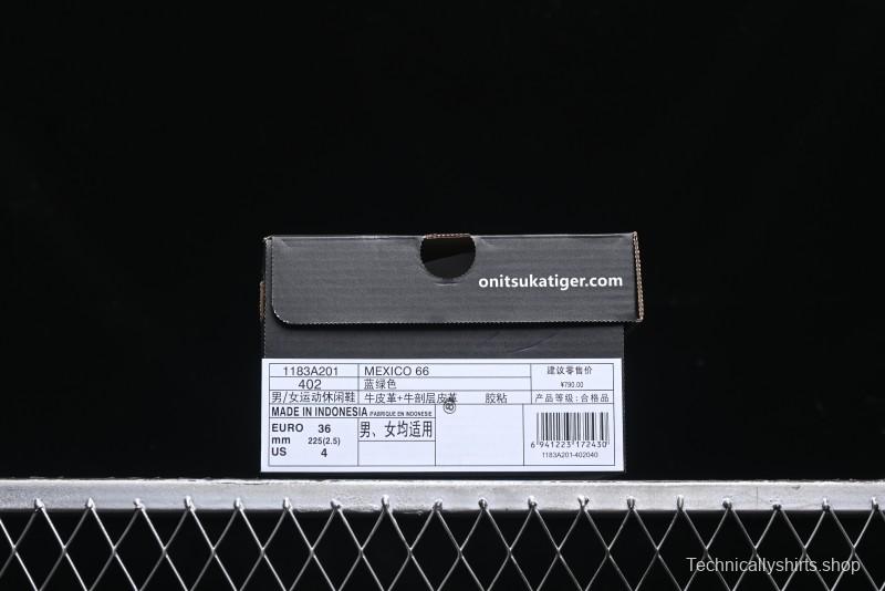 Onitsuka Tiger Mexico 66 Low-Top Leather Running Shoes - 1183A201-402
