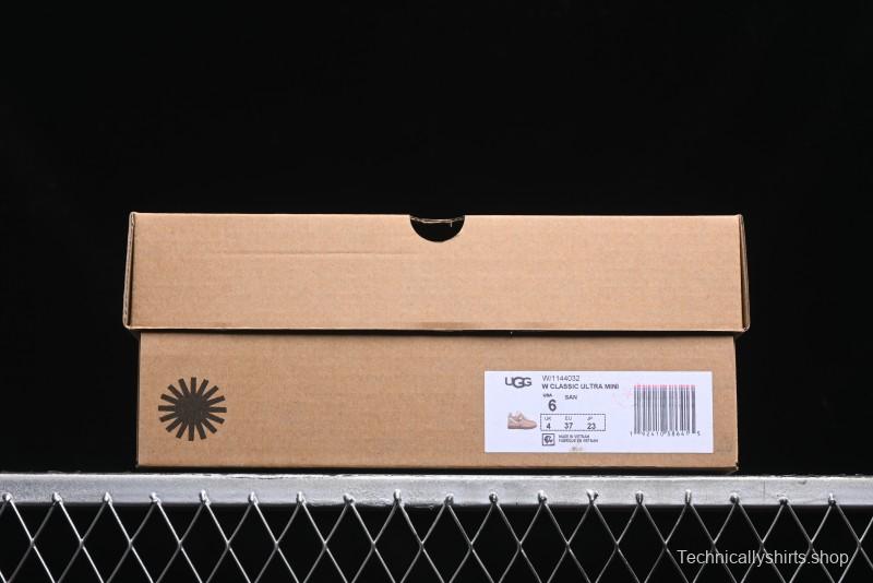 UGG Classic Ultra Mini Mel Two-Tone Lace-Up Low-Top Casual Shoes - 1144032