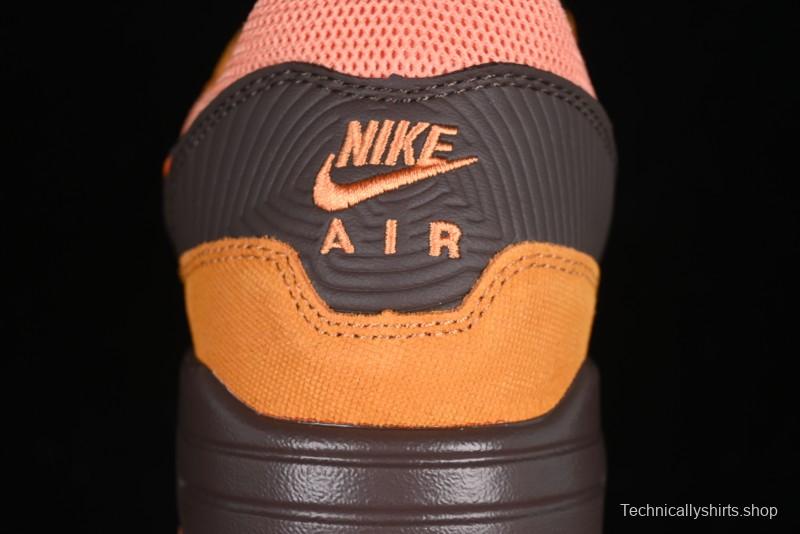 Nike Air Max 1 Retro Running Shoes with Half-Sole Air Cushion - HF7346-200