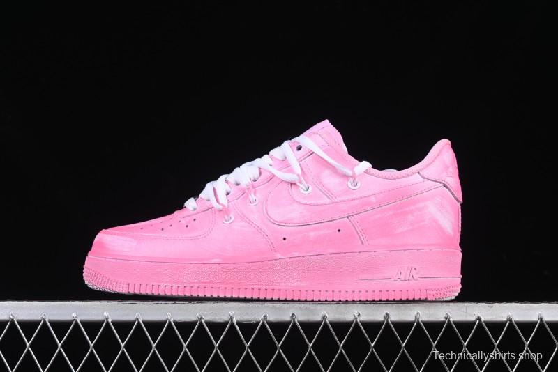 Nike Air Force 1 '07 Low Psychedelic Pink Casual Sneakers - YY2024-727