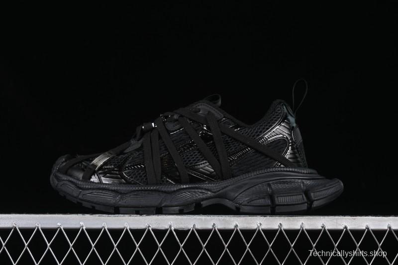 Balenciaga Phantom Sneaker 3XL Trendy Running Shoes with Transparent Heel Strap - W3XCH1000