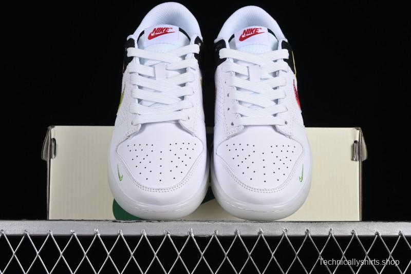 Nike SB Dunk Low Multi-Color Crystal Anniversary Customized Low-Top Casual Skate Shoes - JH8039-935