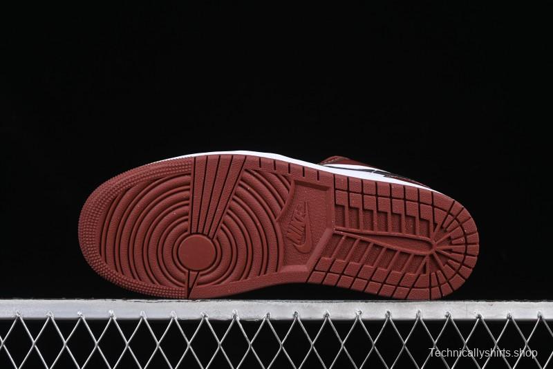 Nike Air Jordan 1 Low AJ1 White University Red Casual Sneakers - HF3148-102