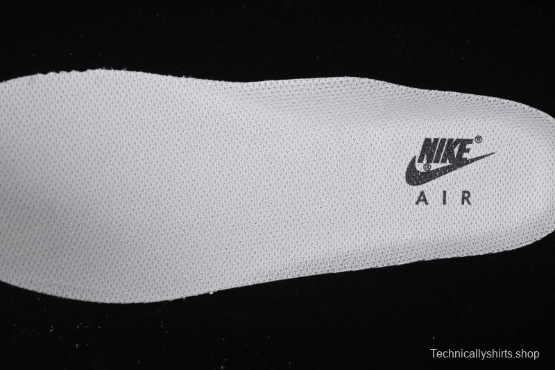 Nike Air Force 1 '07 Low Supreme Collaboration - Beige Black Double Swoosh Casual Sneakers - DF0188-019